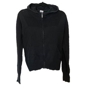 Bench Black Zip Up Hooded Sweater